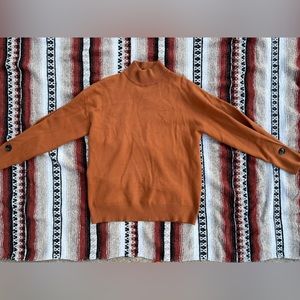 Ethyl Burnt Orange Sweater XL